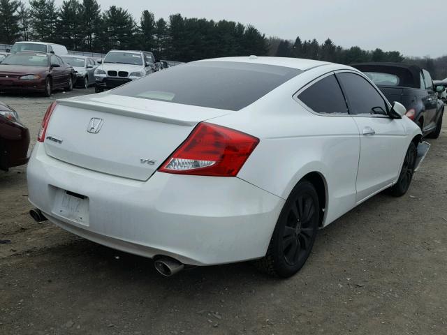 1HGCS2B85CA011145 - 2012 HONDA ACCORD EXL WHITE photo 4