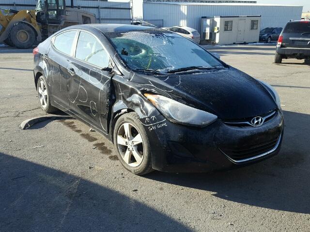 5NPDH4AE0BH036353 - 2011 HYUNDAI ELANTRA GL BLACK photo 1