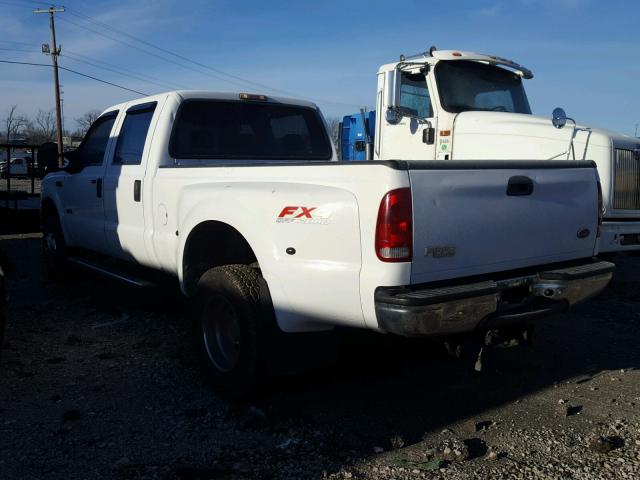 1FTWW33P77EA19905 - 2007 FORD F350 SUPER WHITE photo 3