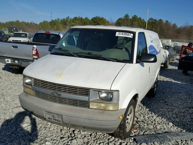 1GCDM19X85B110916 - 2005 CHEVROLET ASTRO WHITE photo 2