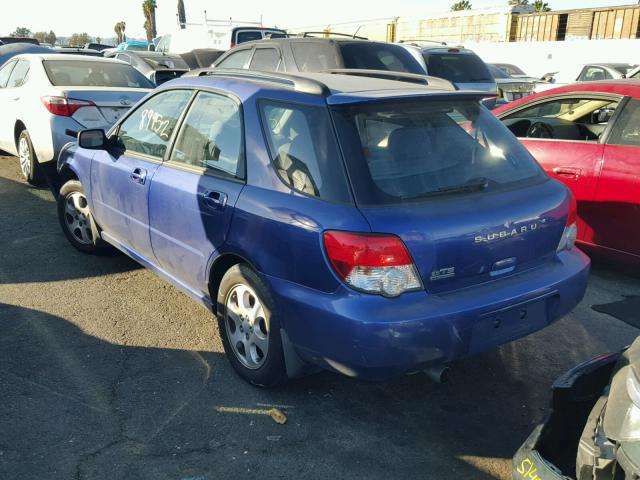 JF1GG65544H805983 - 2004 SUBARU IMPREZA TS BLUE photo 3