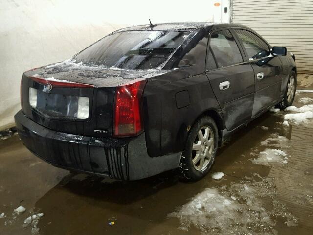 1G6DM57T760116648 - 2006 CADILLAC CTS BLACK photo 4