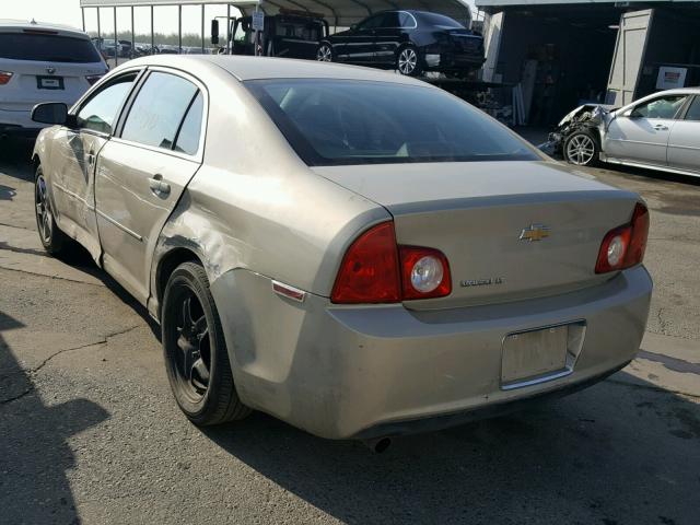1G1ZC5EB4AF240424 - 2010 CHEVROLET MALIBU 1LT 棕色 照片 3