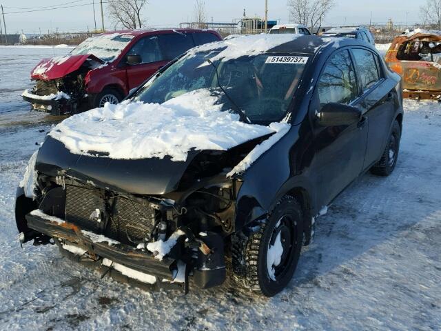 3N1AB6AP7CL714828 - 2012 NISSAN SENTRA 2.0 BLACK photo 2