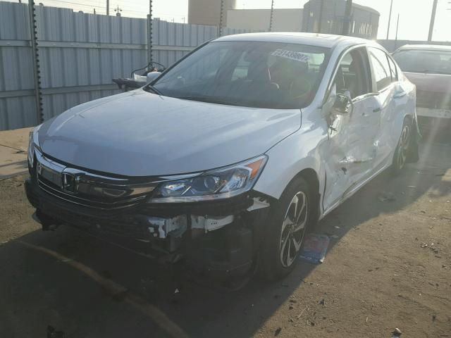 1HGCR2F88GA239961 - 2016 HONDA ACCORD EXL WHITE photo 2