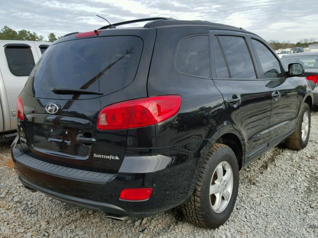 KM8SG13D07U105290 - 2007 HYUNDAI SANTA FE G BLACK photo 4