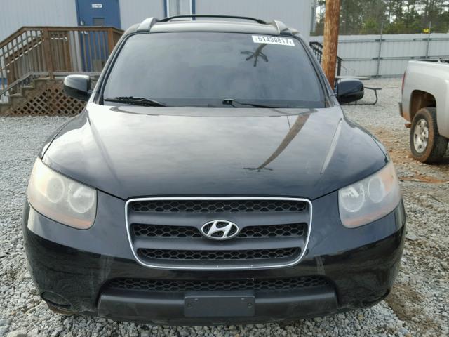 KM8SG13D07U105290 - 2007 HYUNDAI SANTA FE G BLACK photo 9