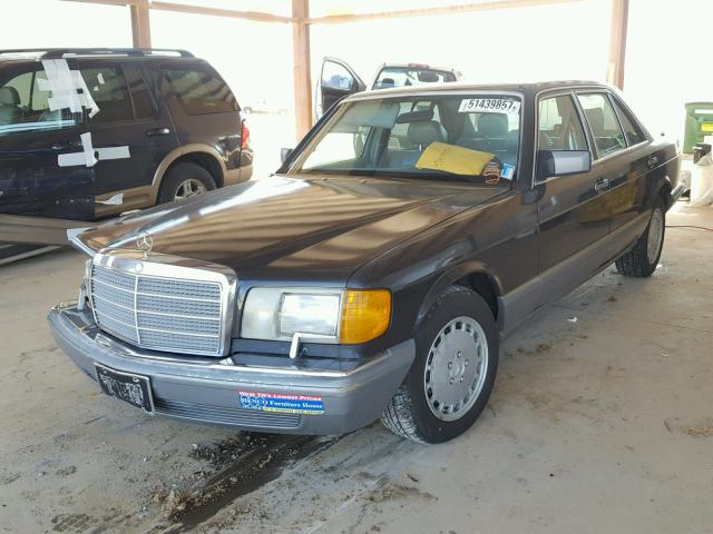 WDBCB25D1HA287495 - 1987 MERCEDES-BENZ 300 SDL SILVER photo 2