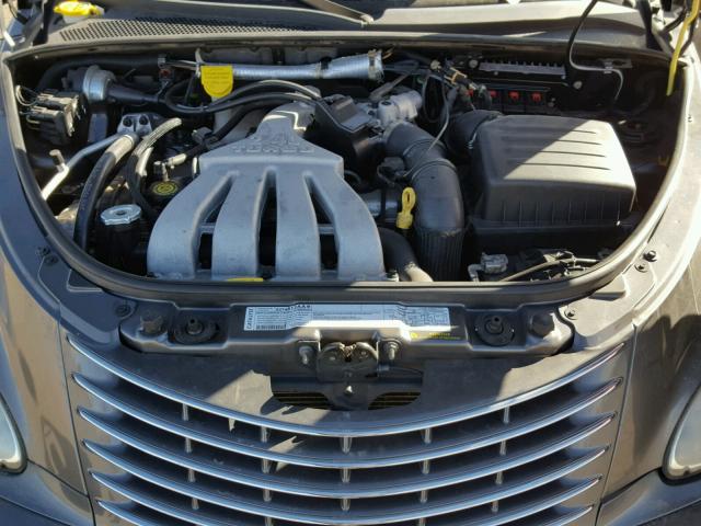 3C8FY68894T223242 - 2004 CHRYSLER PT CRUISER GRAY photo 7