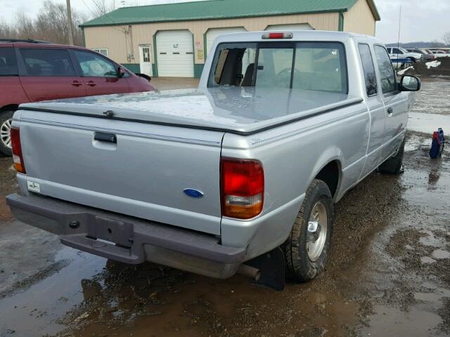 1FTCR14X0TPB37371 - 1996 FORD RANGER SUP SILVER photo 4