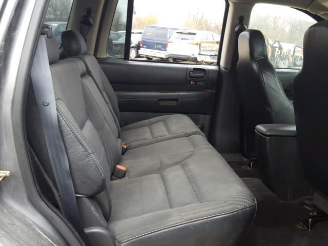 1B4HS38N02F195089 - 2002 DODGE DURANGO SP GRAY photo 6