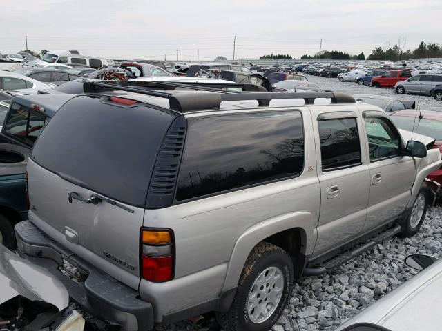 3GNFK16Z54G285528 - 2004 CHEVROLET SUBURBAN K TAN photo 4