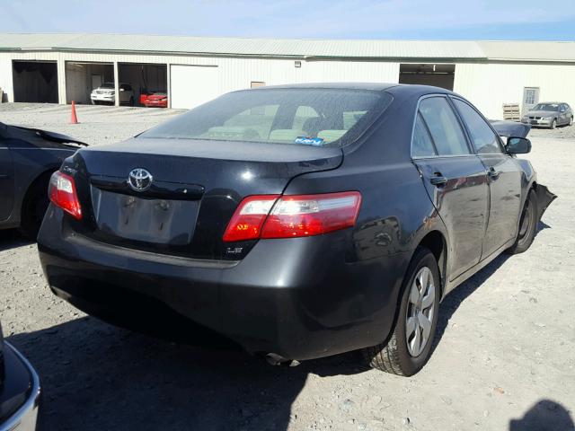 4T1BE46K27U690309 - 2007 TOYOTA CAMRY NEW BLACK photo 4