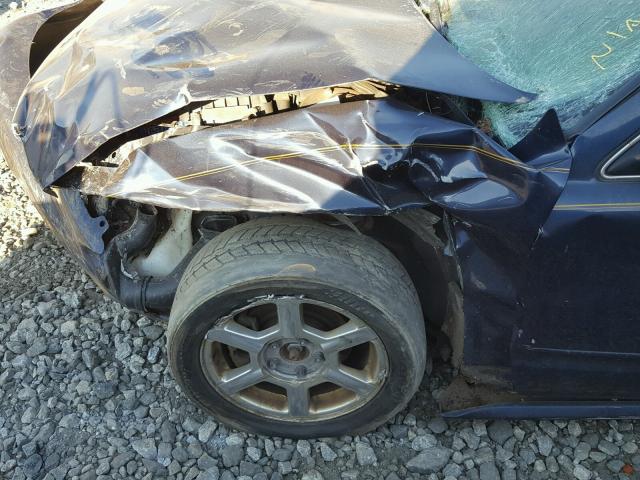 1G3NF52E91C177639 - 2001 OLDSMOBILE ALERO GLS 蓝色 照片 10