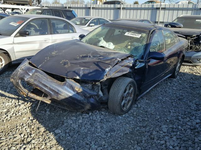 1G3NF52E91C177639 - 2001 OLDSMOBILE ALERO GLS BLUE photo 2