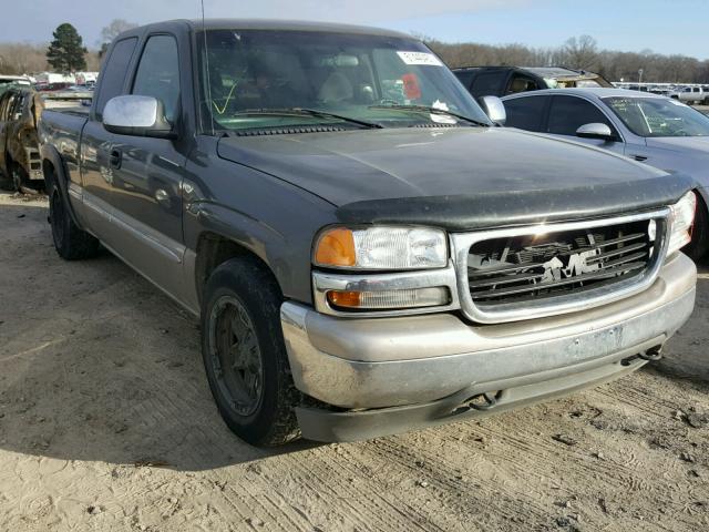 2GTEC19V811374606 - 2001 GMC NEW SIERRA GRAY photo 1