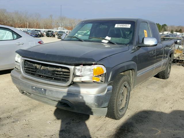 2GTEC19V811374606 - 2001 GMC NEW SIERRA GRAY photo 2