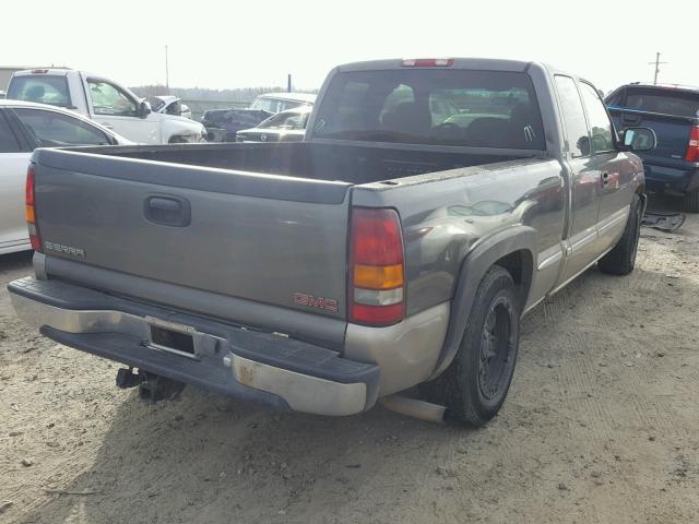 2GTEC19V811374606 - 2001 GMC NEW SIERRA GRAY photo 4