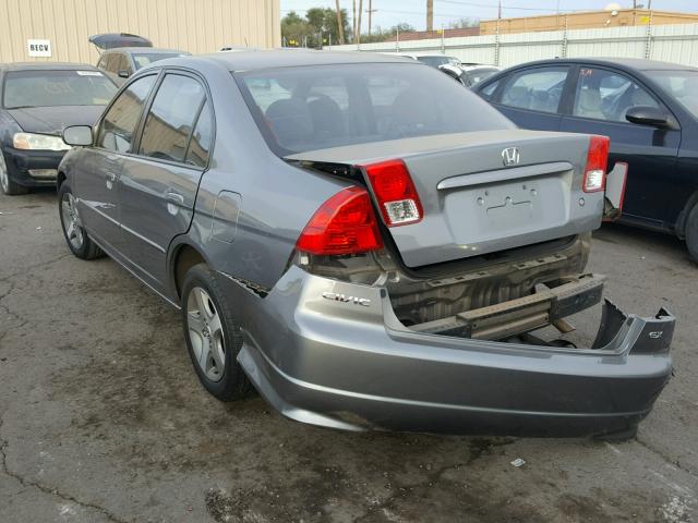 1HGES26774L019845 - 2004 HONDA CIVIC EX TAN photo 3