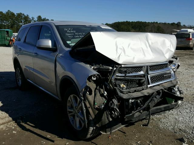 1C4RDHAG1CC206629 - 2012 DODGE DURANGO SX SILVER photo 1