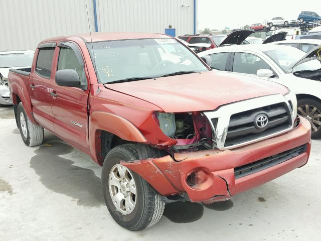 3TMJU62N97M049144 - 2007 TOYOTA TACOMA DOU RED photo 1