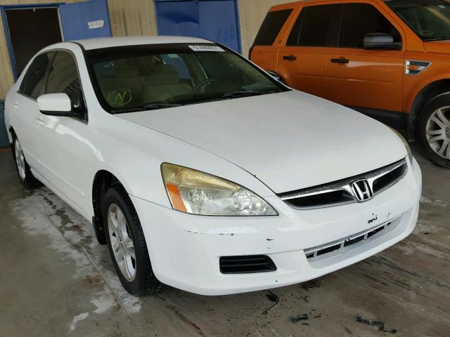 1HGCM56346A019039 - 2006 HONDA ACCORD SE WHITE photo 1