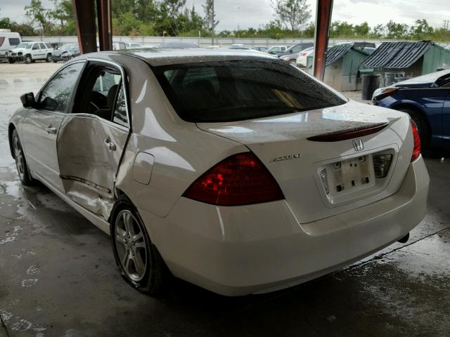 1HGCM56346A019039 - 2006 HONDA ACCORD SE WHITE photo 3