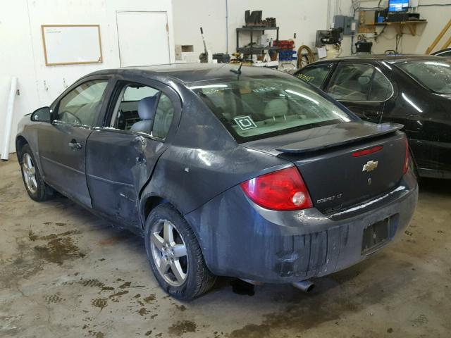 1G1AL58F387208256 - 2008 CHEVROLET COBALT LT BLUE photo 3