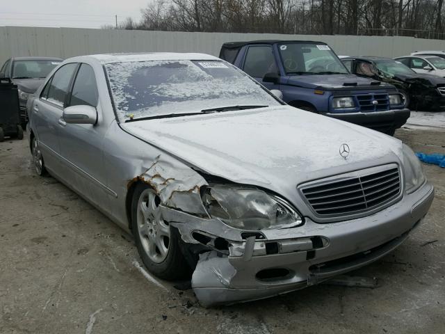 WDBNG75J81A204275 - 2001 MERCEDES-BENZ S 500 SILVER photo 1