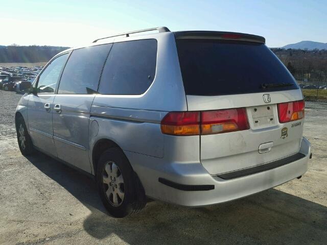 5FNRL18834B150903 - 2004 HONDA ODYSSEY EX SILVER photo 3