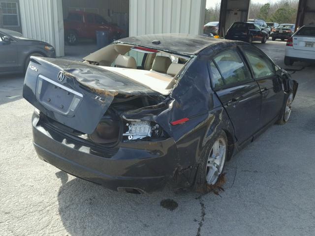 19UUA66208A008276 - 2008 ACURA TL BLACK photo 4