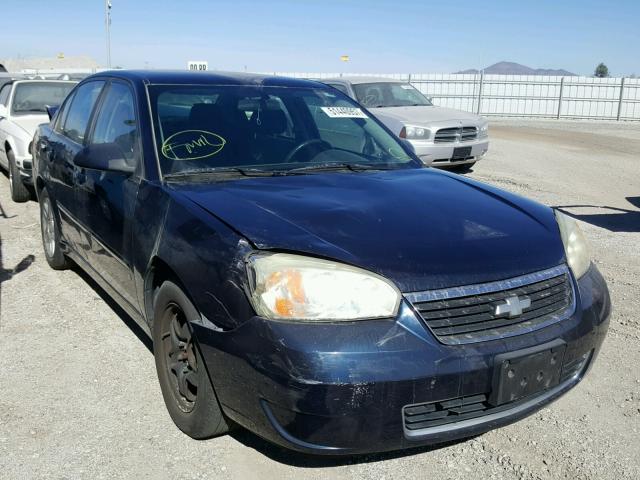 1G1ZT58N17F126301 - 2007 CHEVROLET MALIBU LT BLUE photo 1