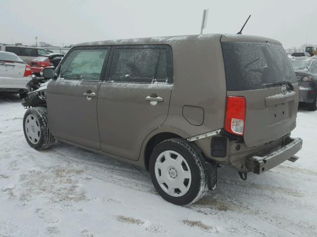 JTLZE4FE1DJ037906 - 2013 TOYOTA SCION XB TAN photo 3