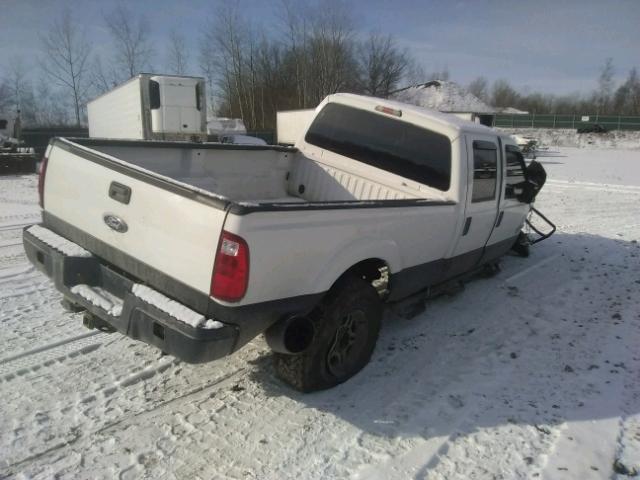 1FT8W3BT1CEB17801 - 2012 FORD F350 SUPER WHITE photo 4