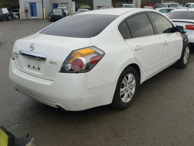 1N4AL2AP1CC103469 - 2012 NISSAN ALTIMA BAS WHITE photo 4