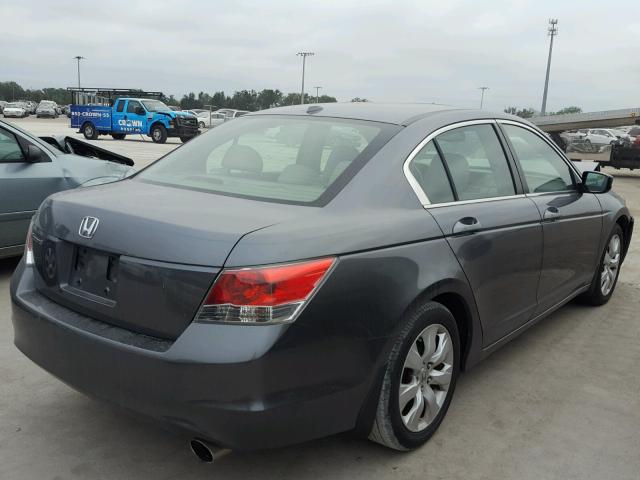 JHMCP26898C026672 - 2008 HONDA ACCORD EXL GRAY photo 4