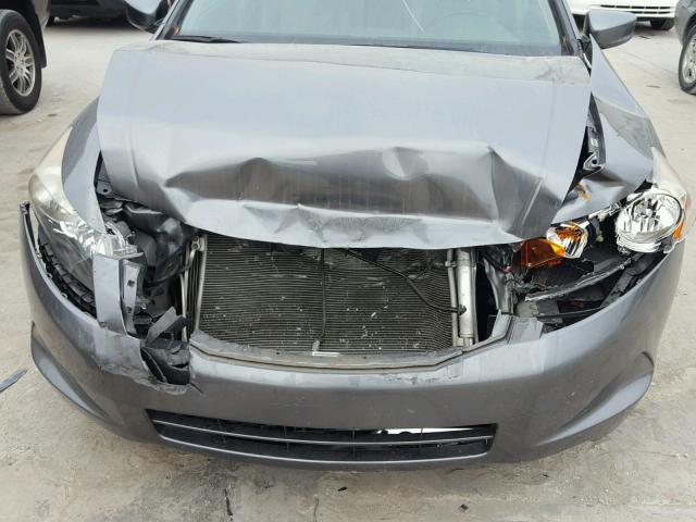 JHMCP26898C026672 - 2008 HONDA ACCORD EXL GRAY photo 9