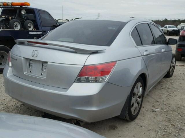 JHMCP26888C044368 - 2008 HONDA ACCORD EXL SILVER photo 4