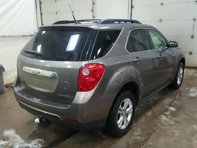 2CNFLEEC5B6442960 - 2011 CHEVROLET EQUINOX LT GRAY photo 4