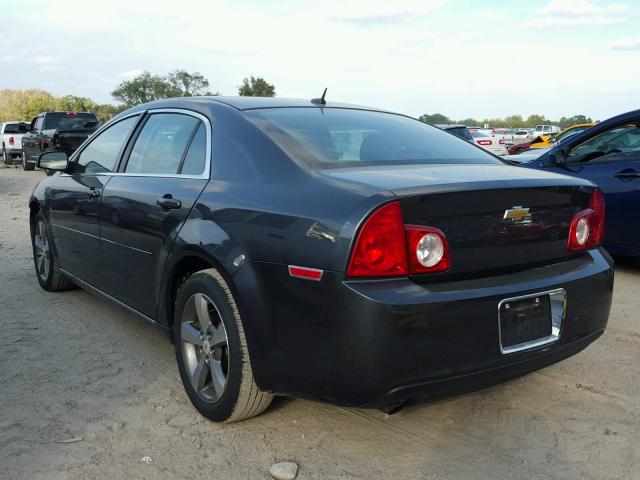 1G1ZC5E1XBF259536 - 2011 CHEVROLET MALIBU 1LT 黑色 照片 3