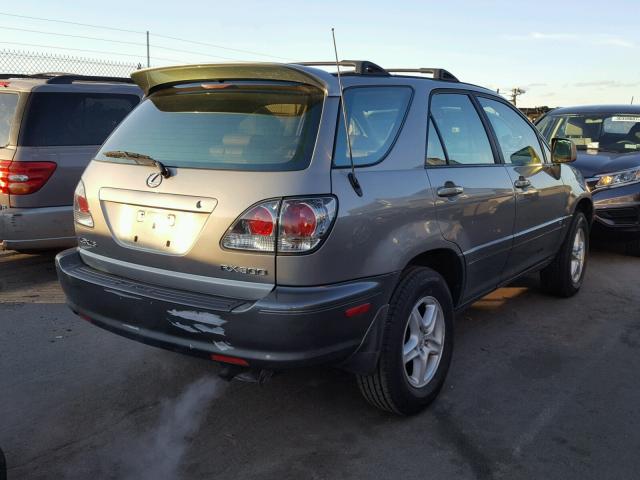 JTJHF10U230302529 - 2003 LEXUS RX 300 GRAY photo 4