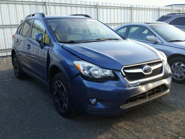 JF2GPACC2D2887991 - 2013 SUBARU XV CROSSTR BLUE photo 1