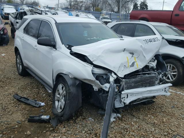 1GNALAEKXEZ136643 - 2014 CHEVROLET EQUINOX LS WHITE photo 1