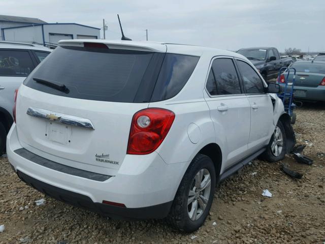 1GNALAEKXEZ136643 - 2014 CHEVROLET EQUINOX LS WHITE photo 4