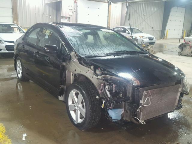 19XFA1F65AE083815 - 2010 HONDA CIVIC BLACK photo 1