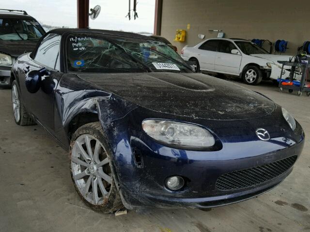 JM1NC25F470132002 - 2007 MAZDA MX-5 MIATA BLUE photo 1