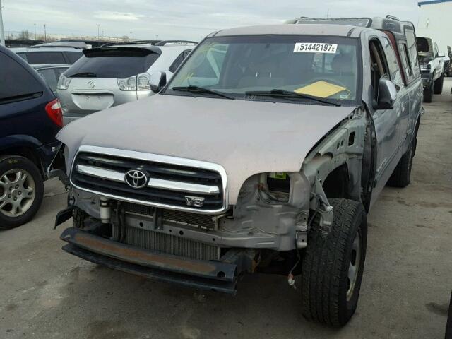 5TBBT44101S203987 - 2001 TOYOTA TUNDRA ACC SILVER photo 2