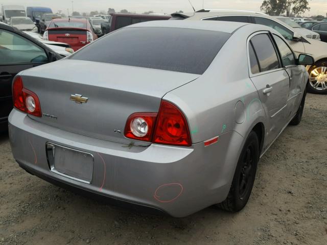 1G1ZG57B98F192513 - 2008 CHEVROLET MALIBU LS SILVER photo 4