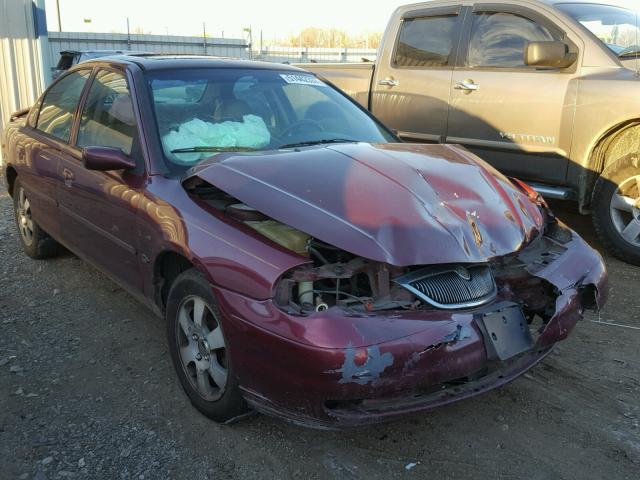 1MEFM66L9XK637016 - 1999 MERCURY MYSTIQUE L MAROON photo 1