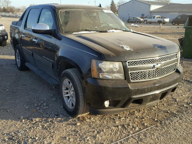 3GNEC22039G266716 - 2009 CHEVROLET AVALANCHE BLACK photo 1